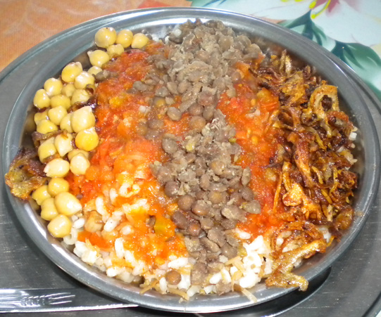 koshary is Egypt's most famous dish