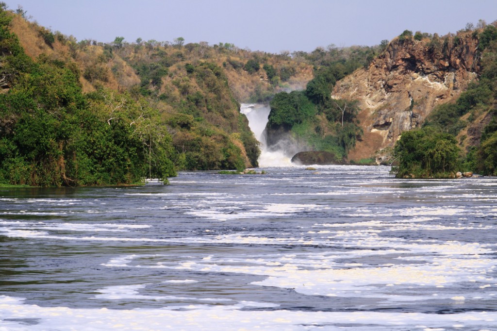 View of the falls from downstream