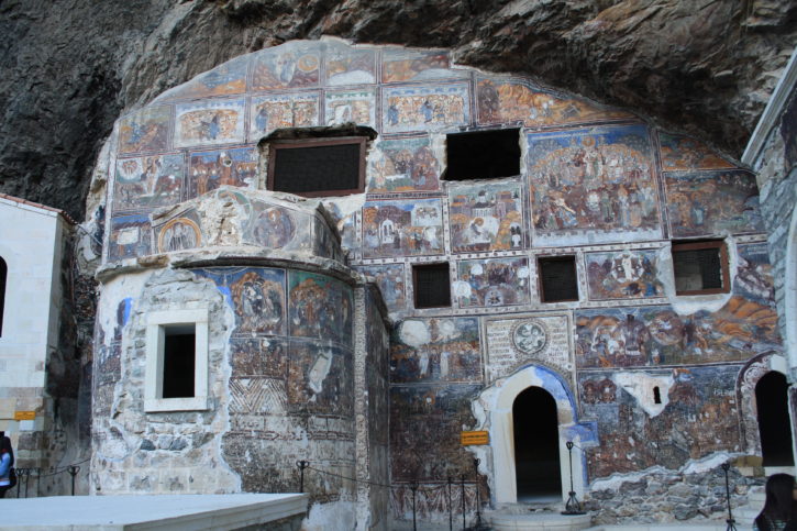 Rock Church in Sumela Monastery