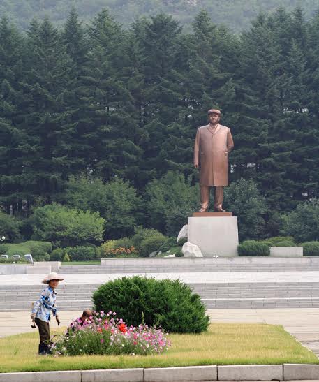 There are no gods in north korea