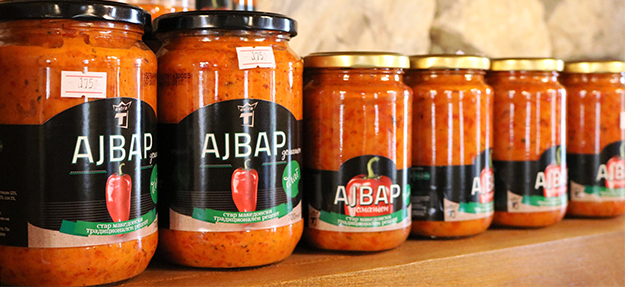 ajvar is the perfect accompaniment to cevapi