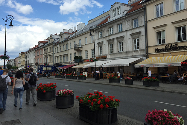 streets of warsaw