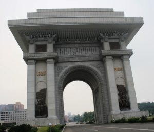 arc of triumph DPRK