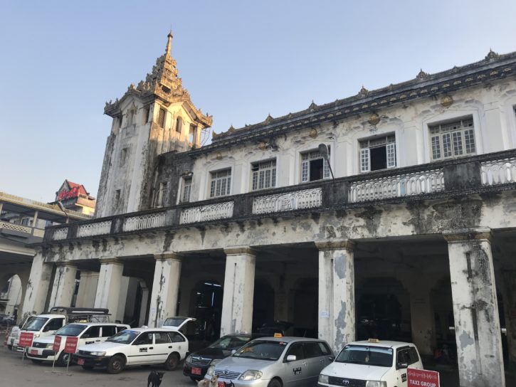 yangon is dotted with many colonial buildings