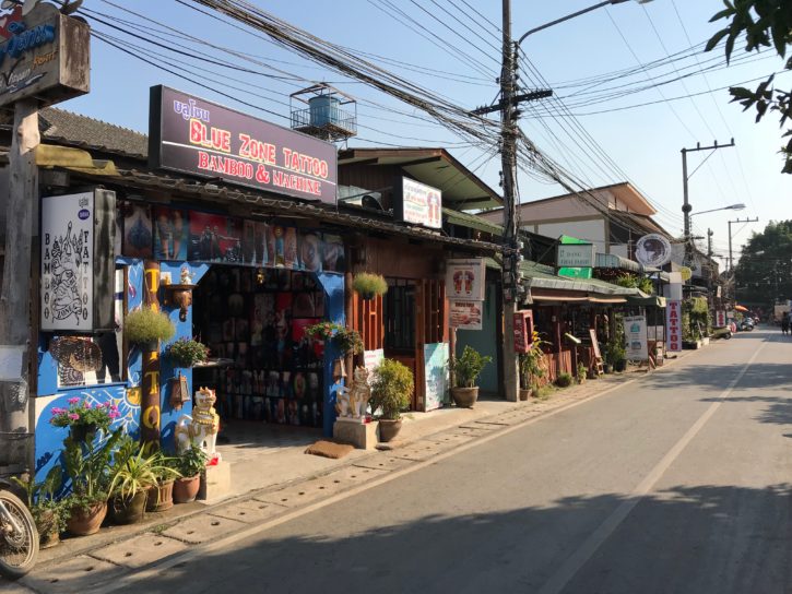 Pai is a small but vibrant town filled with tourists