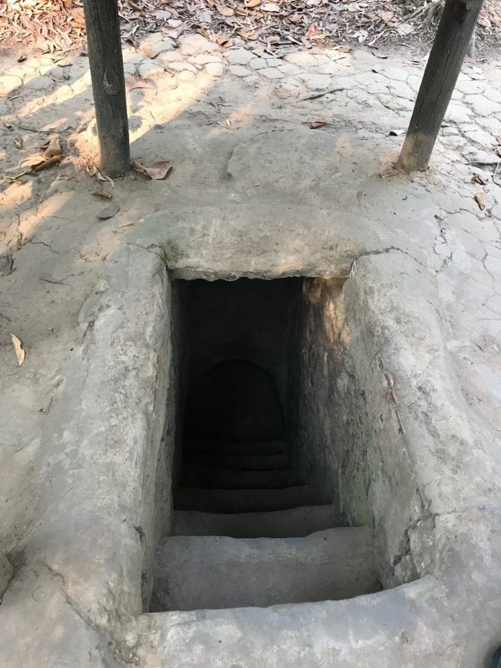 Cu Chi tunnels are an important piece of Vietnam's history