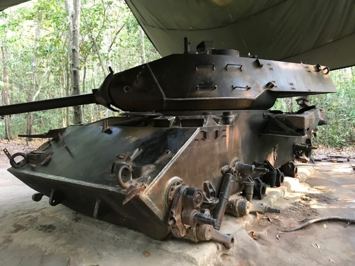 Cu Chi tunnels are an important piece of Vietnam's history