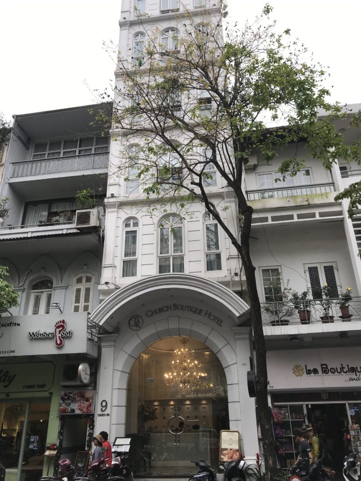 Hanoi is dotted with delightfully old and unique buildings