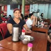 Tea drinking in Myanmar