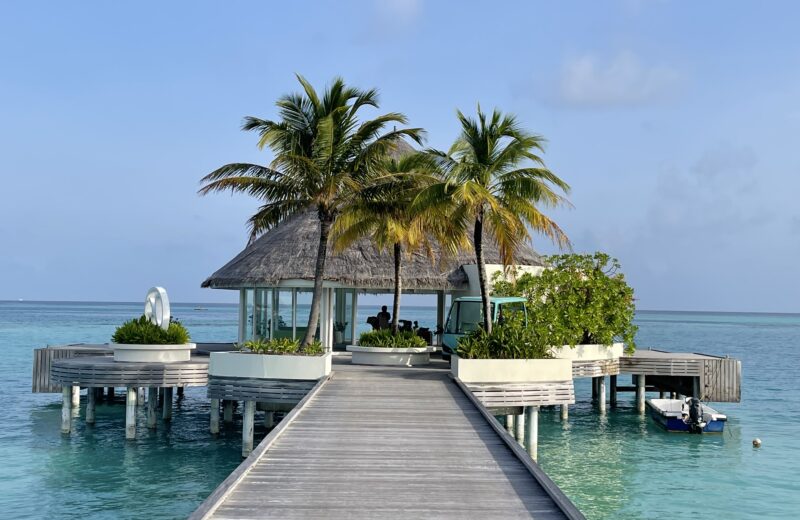 Arriving at Kandima Maldives