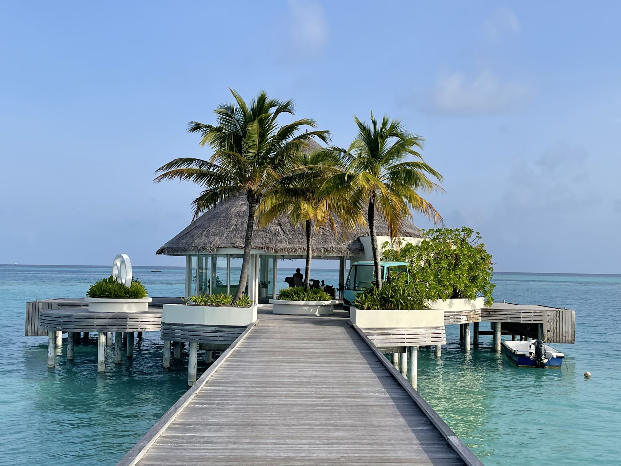 Arriving at Kandima Maldives